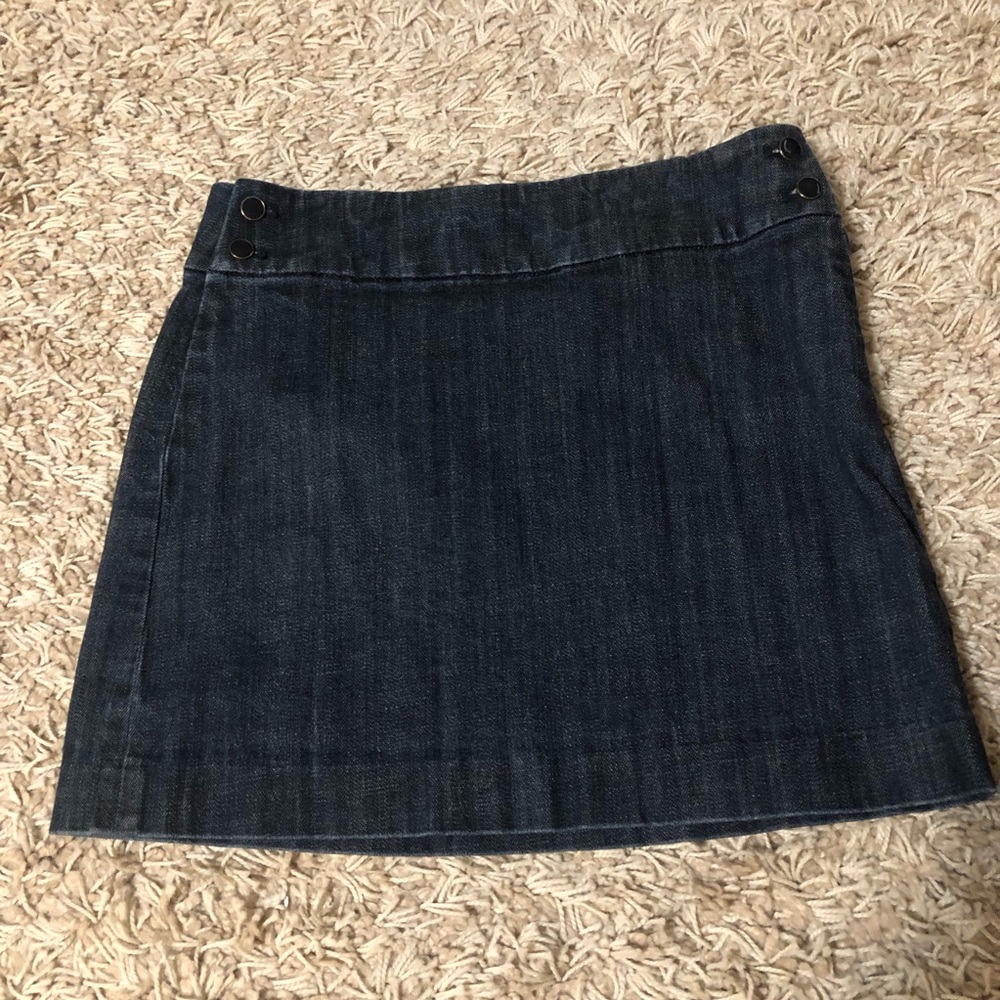 J Crew • Side Button Mini Skirt